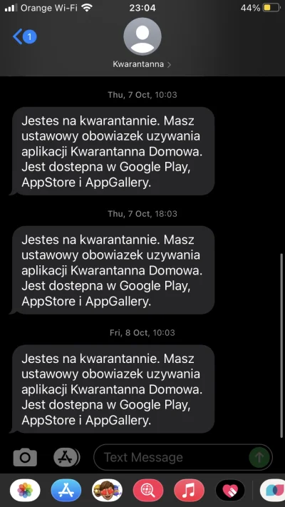 Deitom - @hrumque: Nie instalowałem, ale spam na telefon był: