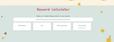 AliAkcza - Zgodnie z zapowiedzią uruchomiliśmy kalkulator rewardów na naszej stronie....