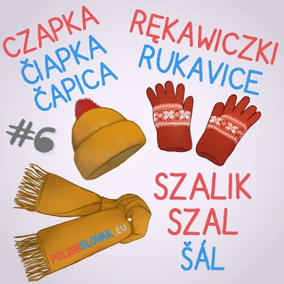 PolishSlovak - Wyrazy „czapka”, „čapica” i „čiapka” prawdopodobnie przeszły do naszyc...