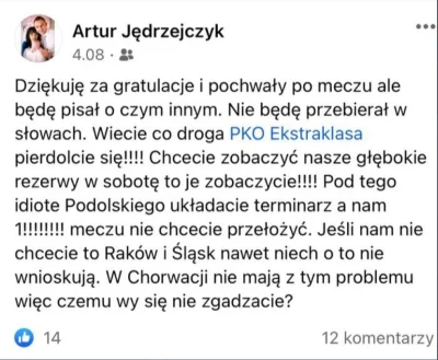 Hypeman - Wystrzelony Jędza w socialach na temat Podolskiego:
