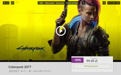 Exenex - to kiedy przecena -75%, a następnie game pass? ( ͡° ͜ʖ ͡°)ﾉ⌐■-■ #cyberpunk20...