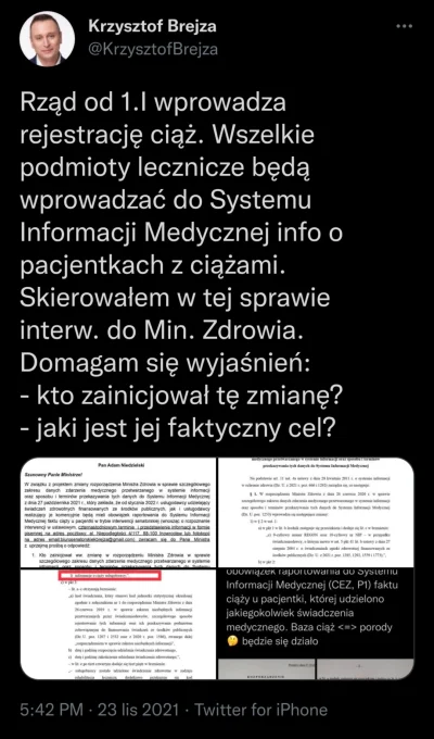 lubierzeczy - Czyli czeka nas rejestr ciąż. 
Będzie się działo... 
#bekazpisu #poli...