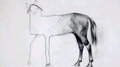Vasek - Jak dostanę, to narysuję konia.
