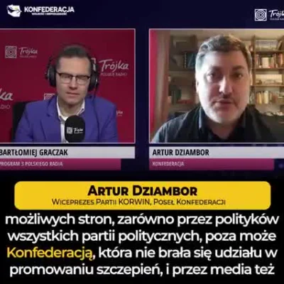 JohnRamboo - Artur Dziambor w Polskim Radiu: Trzeba wrócić do NORMALNOŚCI! Chorych na...