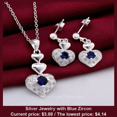 n____S - Silver Jewelry with Blue Zircon
Cena: $3.88 (najniższa w historii: $4.14)
...