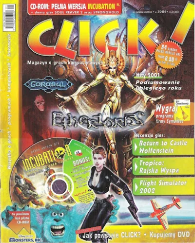 sheslostcontrolagain - Click!, wydanie z lutego 2002 roku. Click stał się wtedy miesi...