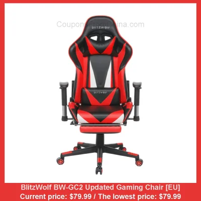 n____S - BlitzWolf BW-GC2 Updated Gaming Chair [EU]
Cena: $79.99 (najniższa w histor...