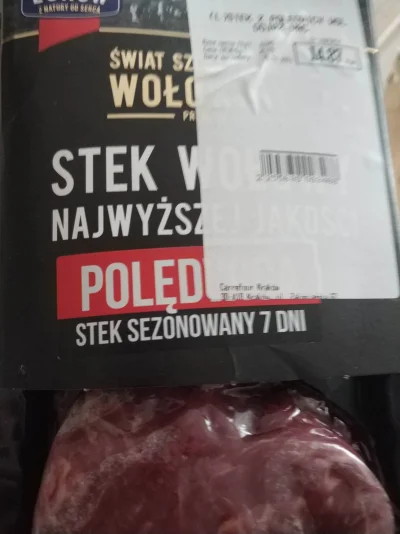 Slwk_1 - Kupiłem jakiś stek sezonowany na promocji.
W instrukcji pisze
Smarzyć pięć m...