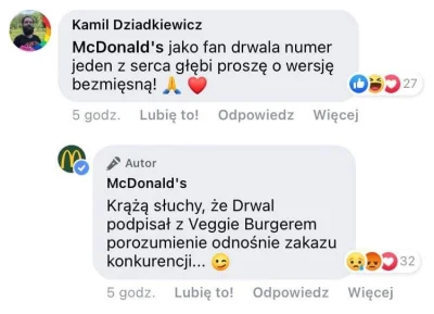 Reepo - I znowu brak wersji wege, meh. Ofc tłumaczenia ze jest przecież ciulowy veggi...