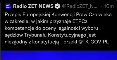 jaroty - Garkuchnia orzekła, że konwencja praw człowieka jest niezgodna z konstytucją...