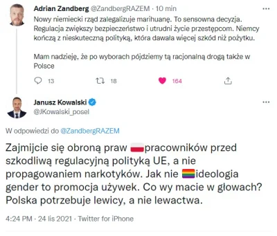 lkg1 - Ta krótka wymiana zdań na twitterze to piękny symbol jak wygląda debatowanie z...