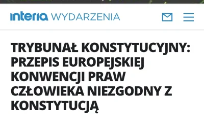 K.....0 - Czy według TK Polacy to jeszcze ludzie? Prawa człowieka to wymysł zgniłego ...