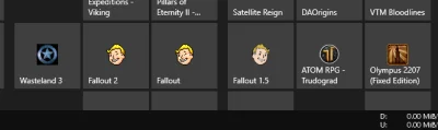 M.....T - Polecam dla oczekujących
Fallout 1 na silniku 2.
Fallout 1,5 Resurrection...