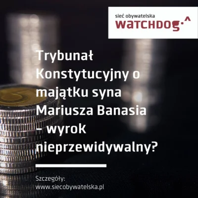 WatchdogPolska - Kolejny dzień, kolejna ważna rozprawa przed TK. Trybunał Konstytucyj...