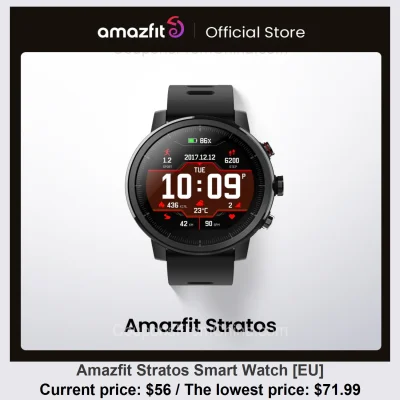 n____S - Amazfit Stratos Smart Watch [EU]
Cena: $56.00 (najniższa w historii: $71.99...