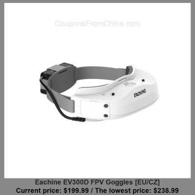 n____S - Eachine EV300D FPV Goggles [EU/CZ]
Cena: $199.99 (najniższa w historii: $23...