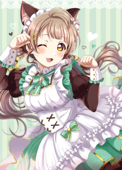 l.....f - #randomanimeshit #loveliveschoolidolproject #minamikotori #kemonomimi #neko...