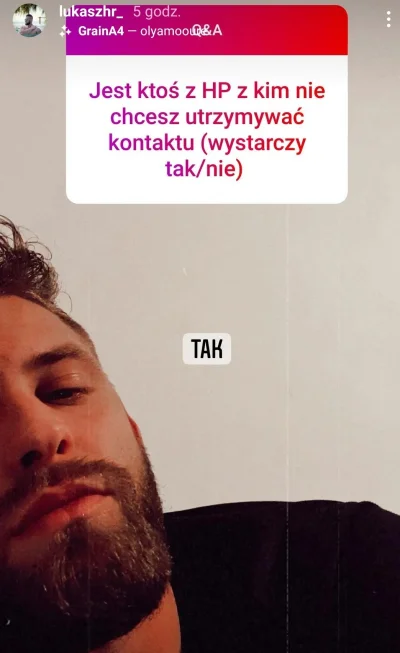 wika2612 - Dziś uszaty na storry napisał że jest ktoś z HP z kim nie chce utrzymywać ...