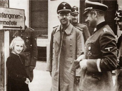 BestiazWadowic_37 - Heinrich Himmler razem ze swoją 12 letnią córką Gudrun na wyciecz...