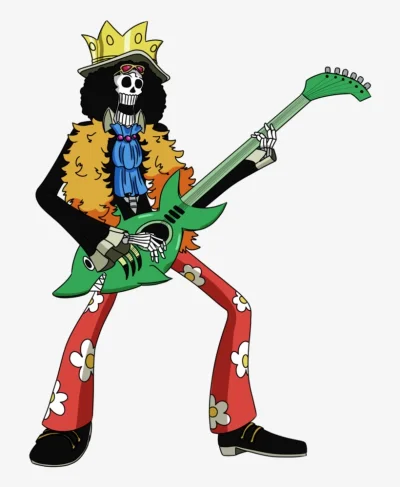 Rain_ - @Orzeech: A to nie gitara Brooka ala Soul Kinga z One Piece?