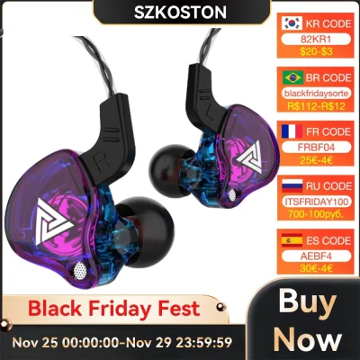 duxrm - QKZ AK6 Earphones 3.5mm
Cena z VAT: 4,78 $
Link ---> Na moim FB. Adres w pr...