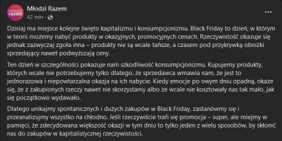 Roby - Pozwolę sobie sparafrazować jedno z haseł. Jeśli nie chcesz zakupów w Black Fr...