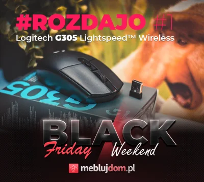 meblujdompl - #rozdajo 1 z 2 Logitech G305 Hero Lightspeed by atencja się zgadzała na...