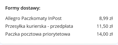 d.....a - Kupiłem coś na allegro lokalnie, wybrałem dostawę do paczkomatu ale przedmi...