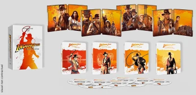 kolekcjonerki_com - Wyprzedaż filmowych Steelbooków w Zavvi. Kolekcja Indiana Jones w...
