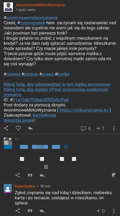 M.....u - Jak się zabrać za rozwód i podział mieszkania?
Zgłosić, że facet się nad to...