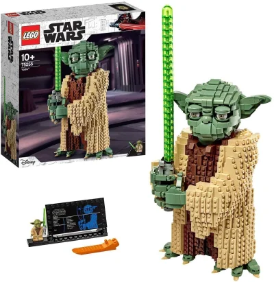 kolekcjonerki_com - LEGO Star Wars 75255 Yoda za 331,55 zł na polskim Amazonie (rabat...