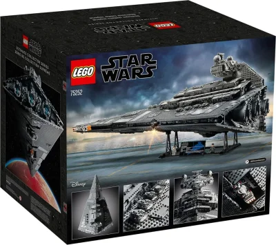 kolekcjonerki_com - Zestaw LEGO Star Wars 75252 Gwiezdny niszczyciel Imperium za 2599...
