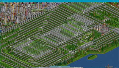 WCB9968 - Jak tam wasze rafinerie? Pociągów przybyło, zmalało? #openttd #transporttyc...