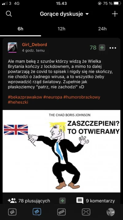 krzysztoforek - No beka z szurów w #!$%@?, a lockdown w UK jest pewnie już na horyzon...