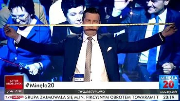 menelaosPL - Redaktor Rachoń pokazuje jak długiego jest w stanie przyjąć