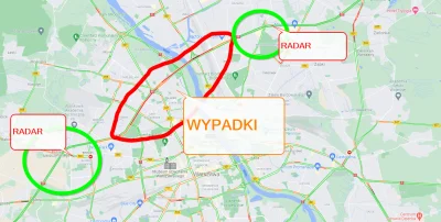 Poldek0000 - Bezpieczeństwo ( ͡° ͜ʖ ͡°) #Warszawa - nowe radary na #s8