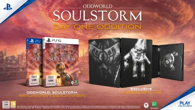 kolekcjonerki_com - Wydana w metalowym pudełku specjalna edycja Oddworld Soulstorm Da...