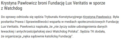 ptaszyszko - Wyrok już zapadł, można się rozejść: https://www.wprost.pl/kraj/10441938...