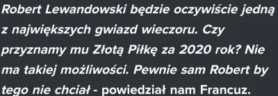 Tymczas0wy - Wszystko wskazuje na to że Karzeł po raz kolejny zdobędzie złotą piłkę. ...