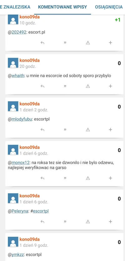 witam12 - Przestrzegam przed użytkownikiem @kono09da który od dwóch dni reklamuje kon...