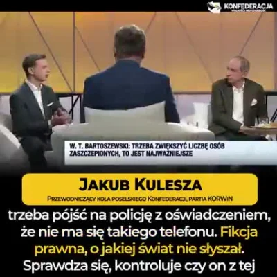 JohnRamboo - Jakub Kulesza w debacie Polsat News.
Kapitalne wystąpienie przewodniczą...