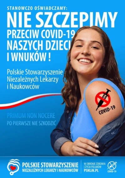 G.....w - Nie szczepimy! Budujemy naturalną odporność!
#koronawirus #szczepienia
