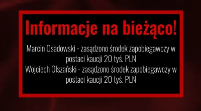 Tino - Olszański i Osadowski wychodzą, a tu cisza, nic nie piszecie?

#jablonowski ...