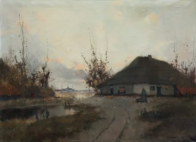 Hoverion - Michał Gorstkin-Wywiórski 1861-1926
Jesień, 1921, olej na płótnie, 100x13...
