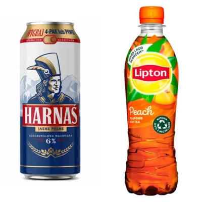 ty3i - Próbował ktoś drinka harnaś + ice tea? #pijzwykopem #pijzty3i #drinki #harnas ...