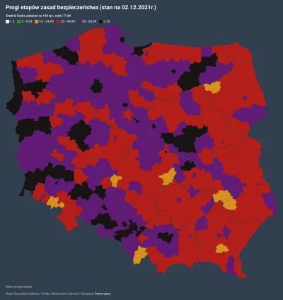 Matt_888 - SYTUACJA PANDEMICZNA W POLSCE W PODZIALE NA POWIATY

Pełne dane, interak...