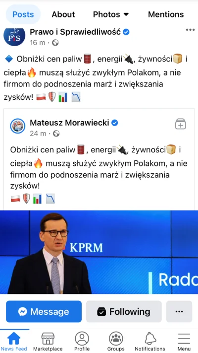 sirdam - Taki post z FB mi dzisiaj wskoczył - to tak jak byście nie wiedzieli przez c...