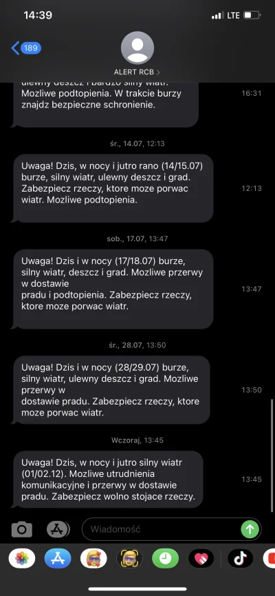 czarekn - @pawelkomar: date masz nad pierwszą wiadomością tego dnia