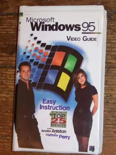 4ntymateria - Przewodnik po Windows 95 na #vhs
#komputery
#windows