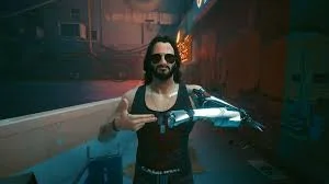 Misticmac - #cyberpunk2077 numer 6. Johny silverhand. Postać robiona ma kolanie. Fata...